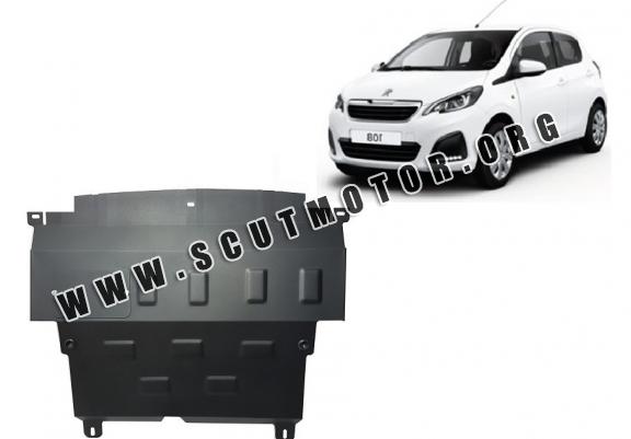 Scut motor metalic Peugeot 108