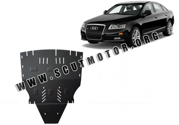 Scut motor metalic Audi A6, fără laterale