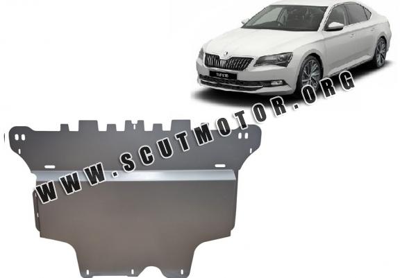 Scut motor din aluminiu Skoda Octavia III 