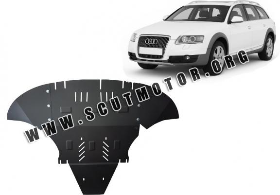 Scut motor metalic Audi A6 Allroad cu lateral