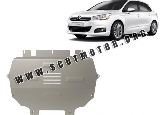 Scut motor din aluminiu Citroen C4