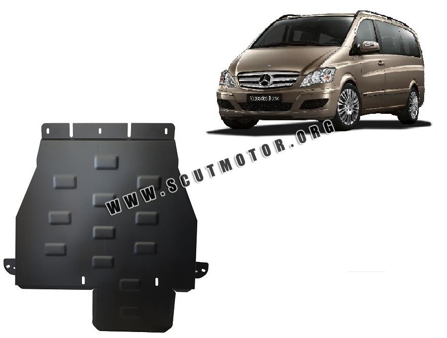 Scut metalic cutie de viteză și reductor Mercedes Viano W639, varianta 4x4 automată