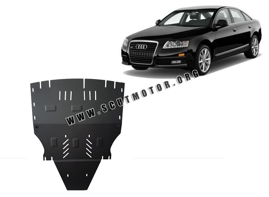 Scut motor metalic Audi A6, fără laterale