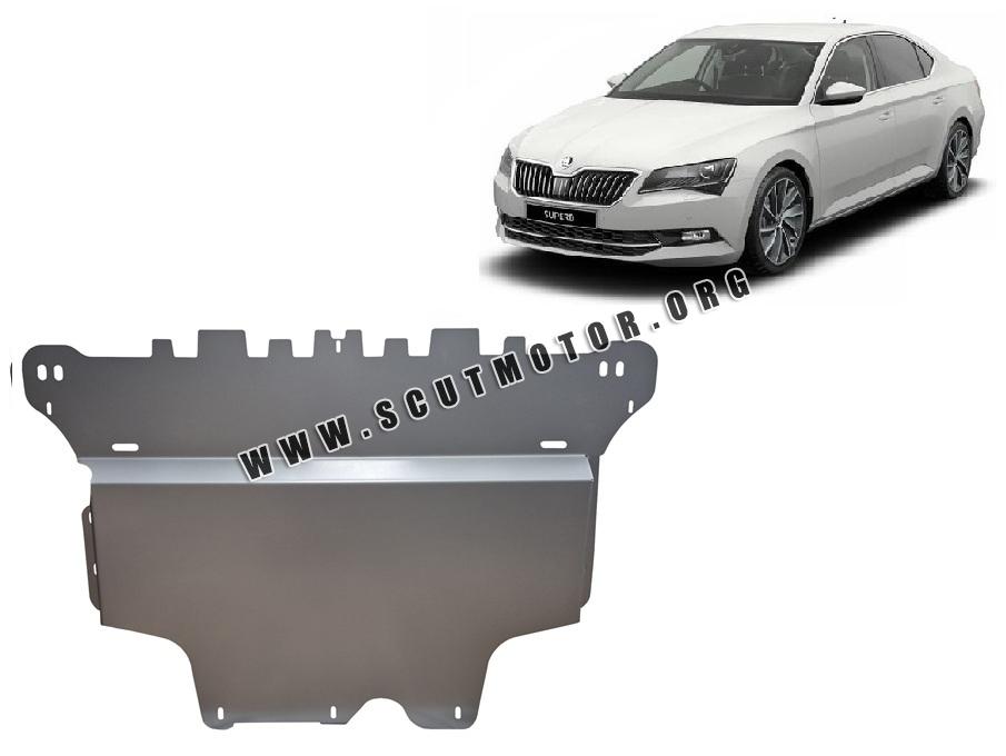 Scut motor din aluminiu Skoda Octavia III 