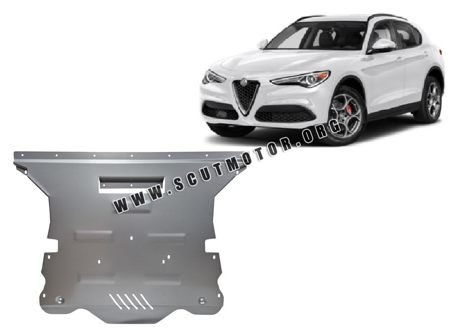 Scut motor din aluminiu Alfa Romeo Stelvio 